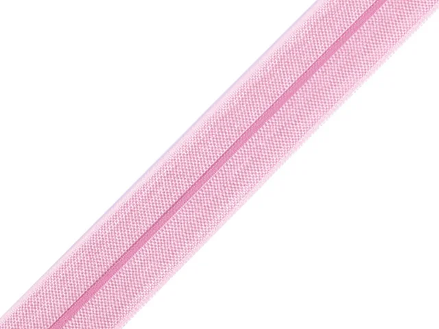 Very Light Pink fold-over elastic binding