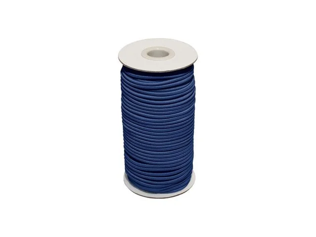 Blue shock cord drawstring