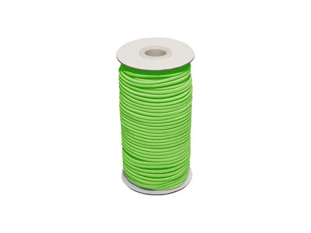 Bright Green shock cord drawstring