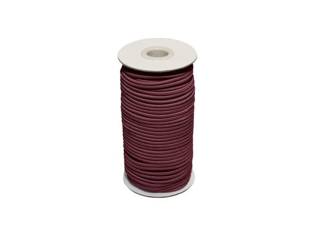 Burgundy shock cord drawstring