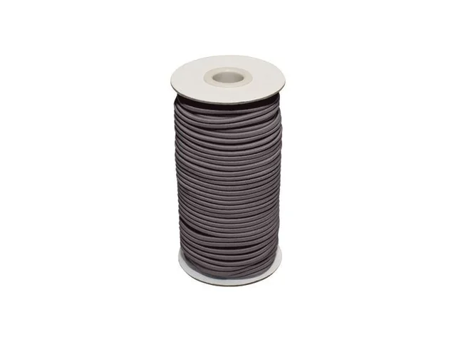 Dark Grey shock cord drawstring