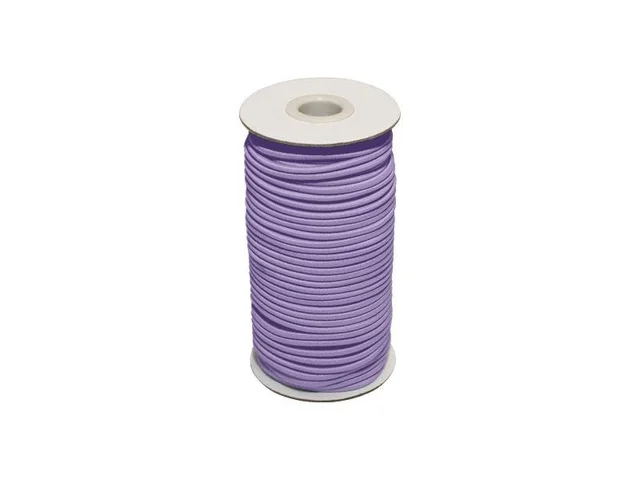 Purple shock cord drawstring