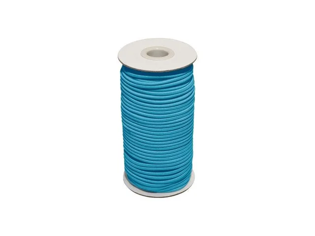 Turquoise shock cord drawstring