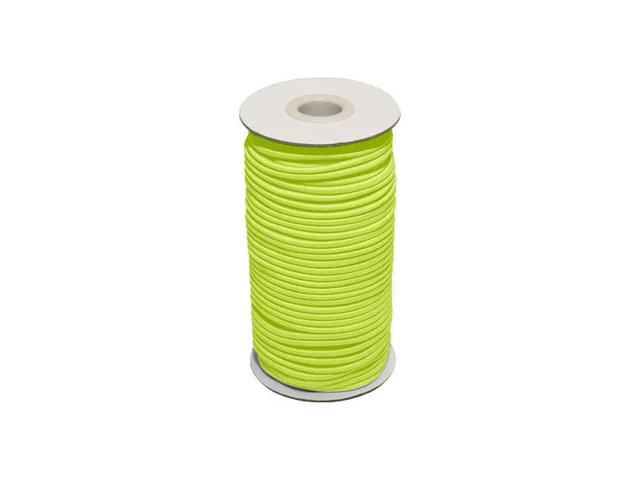 Yellow Green shock cord drawstring